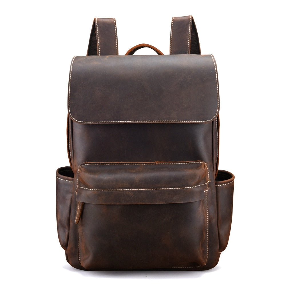 Hide Leather Men's Backpack