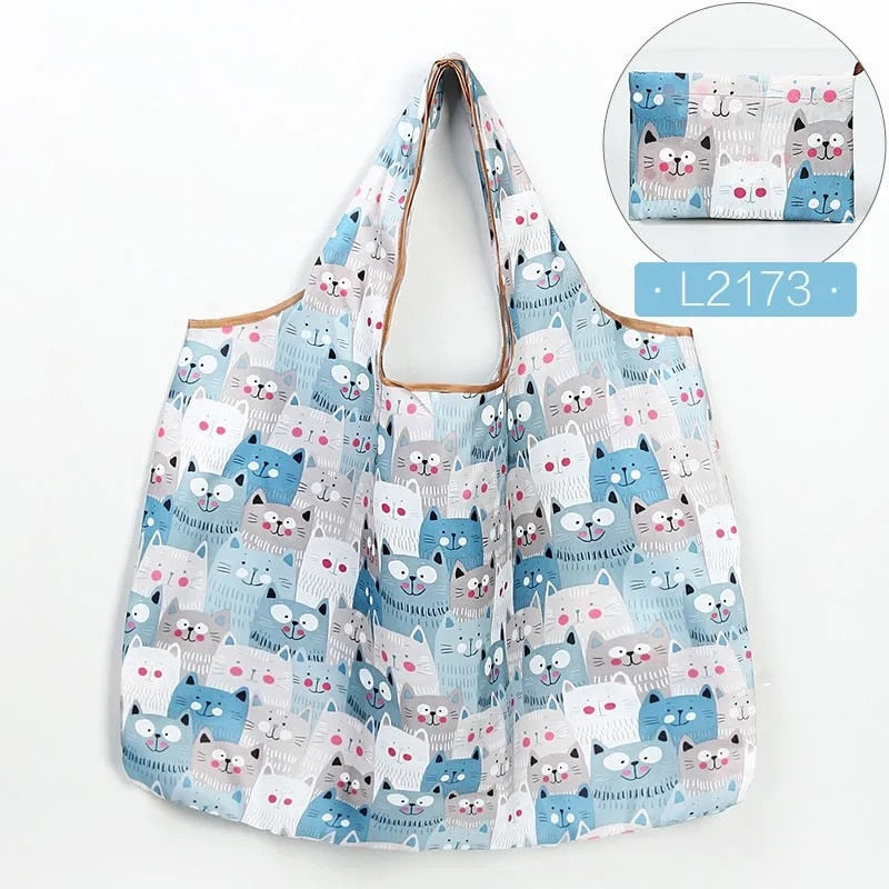 Large Capacity Reusable Grocery Shopping Bag