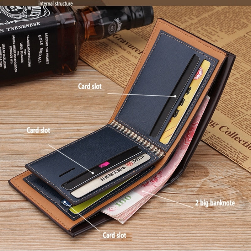 Vintage Mens Leather Wallet
