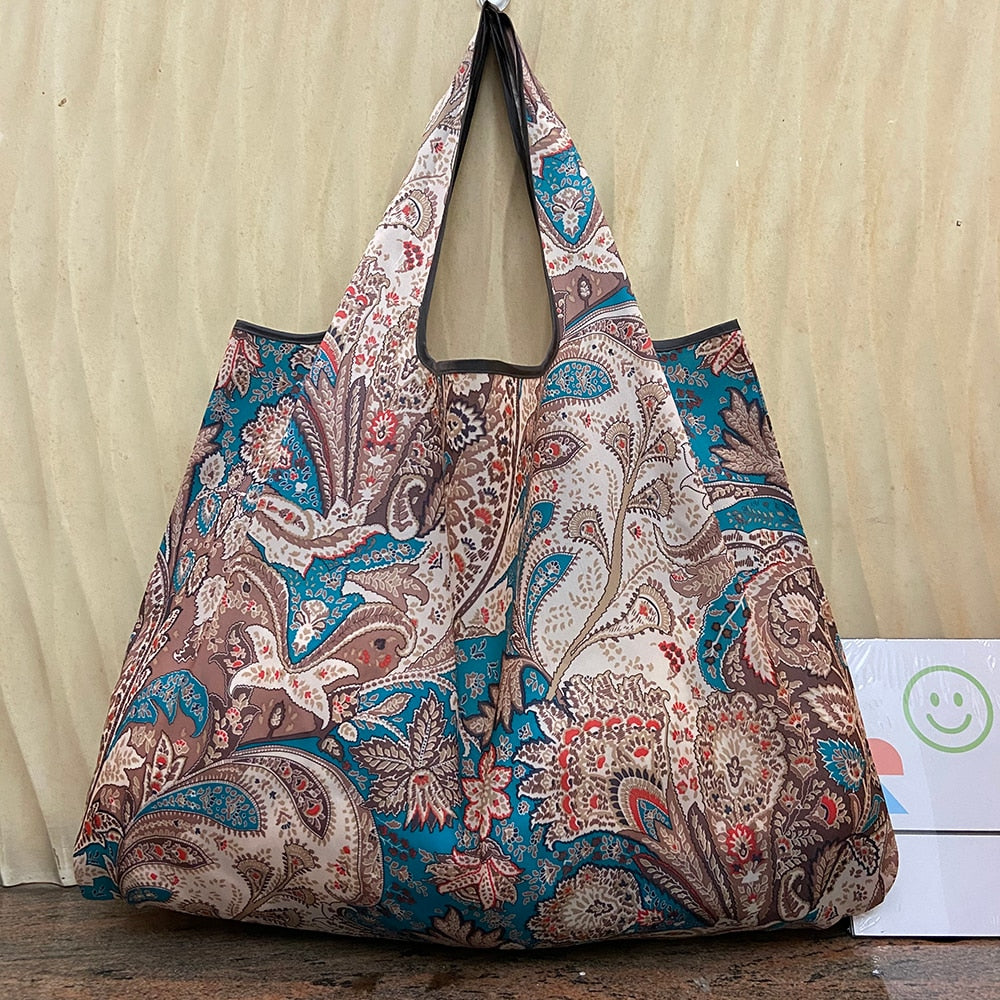 Large Capacity Reusable Grocery Shopping Bag