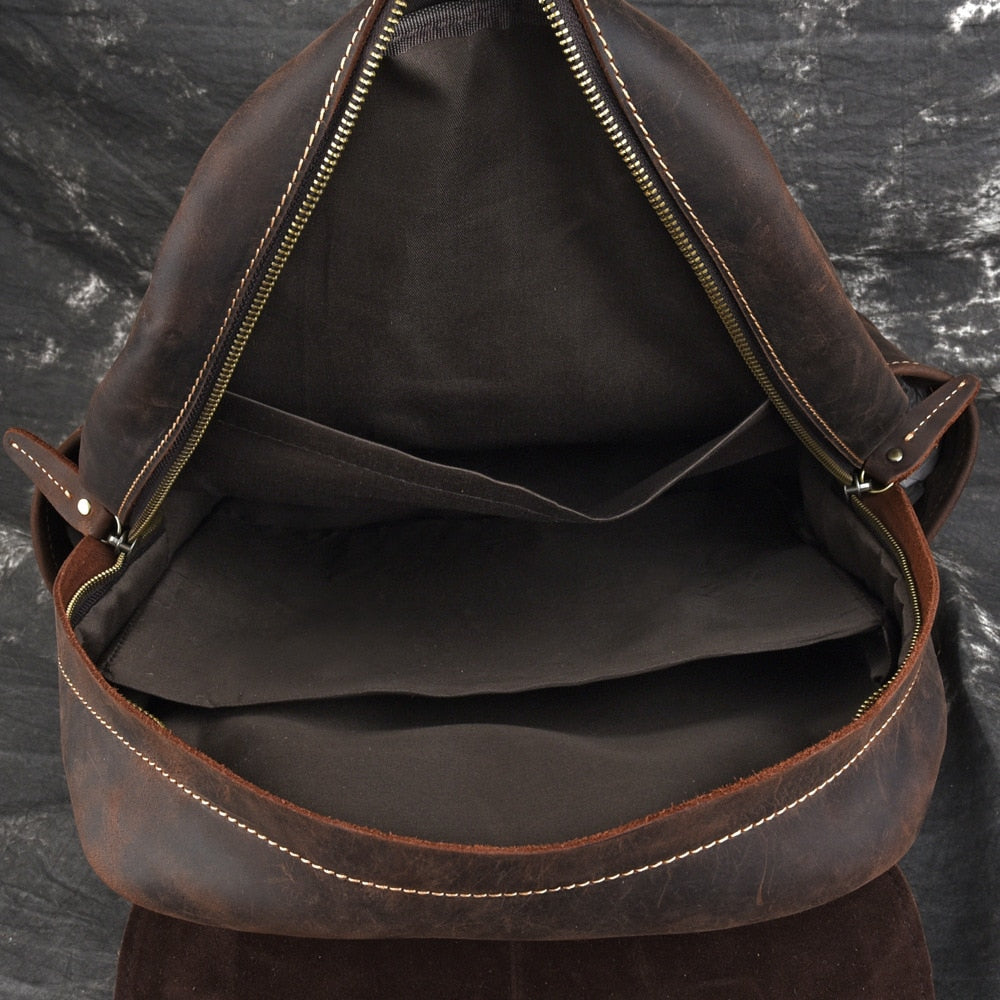 Hide Leather Men's Backpack