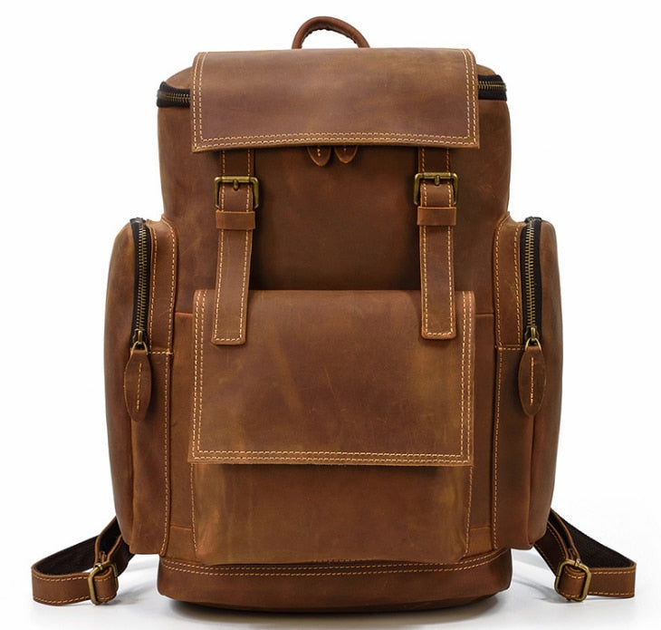 Hide Leather Men's Backpack