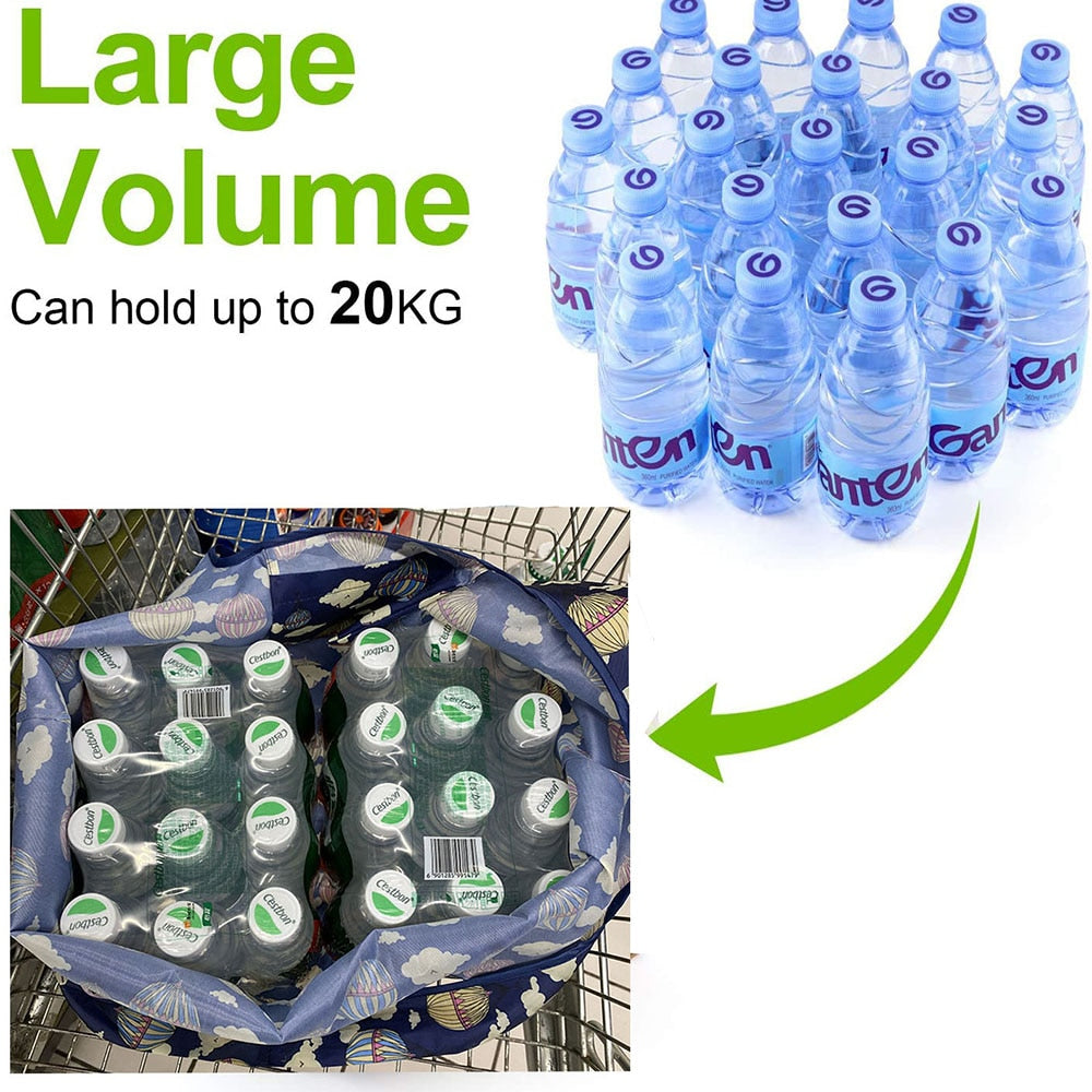 Large Capacity Reusable Grocery Shopping Bag