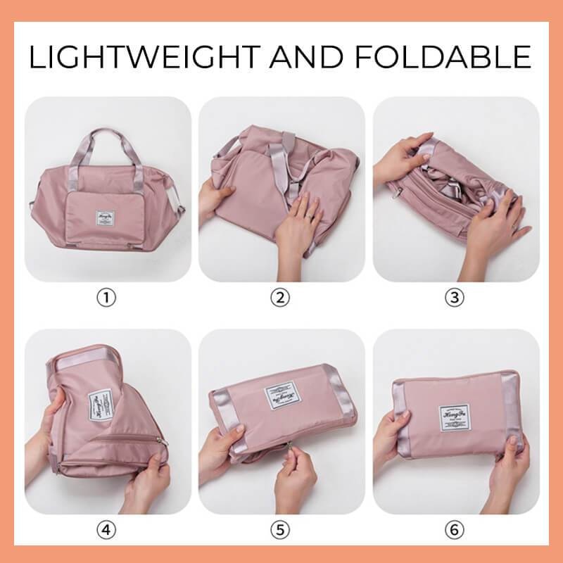 Foldable Waterproof Duffle Gym Bag